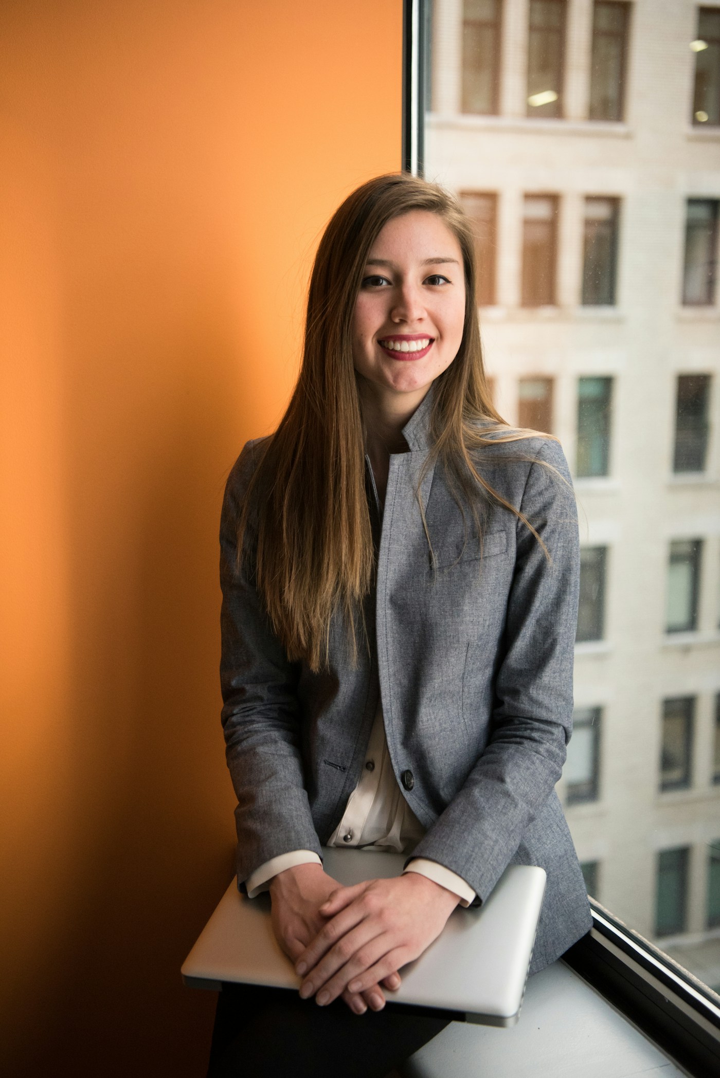 Creative lead at FlareLife studio in professional portrait setting